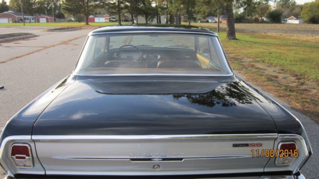 1963 black Chevrolet Nova Coupe