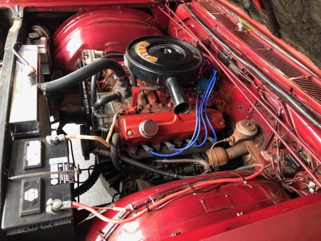 1966 Burgundy Plymouth Fury Convertible