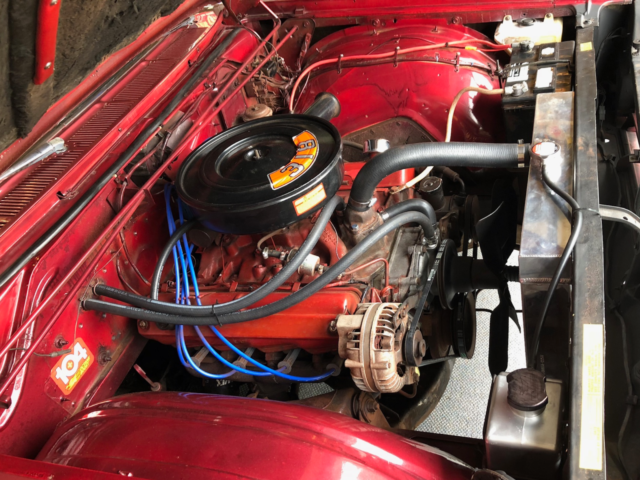 1966 Burgundy Plymouth Fury Convertible