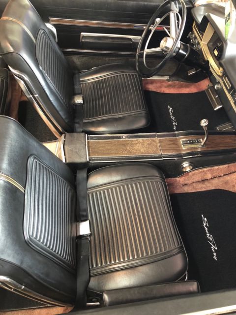 1966 Burgundy Plymouth Fury Convertible