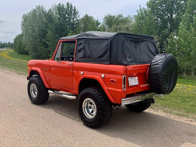 1971 Black Ford Bronco Convertible