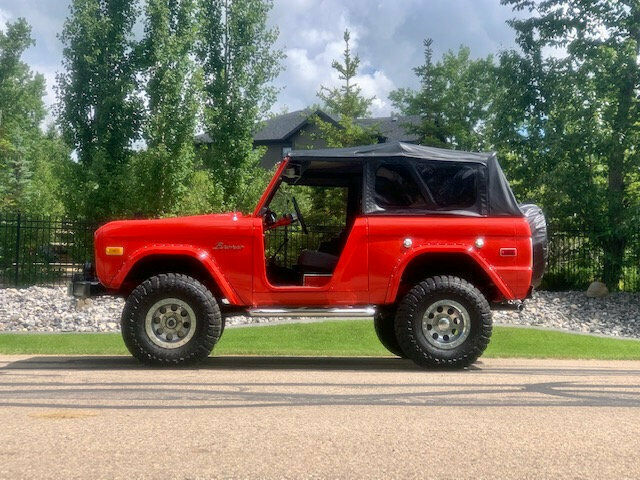 1971 Black Ford Bronco Convertible