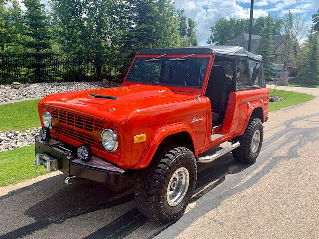 1971 Black Ford Bronco Convertible