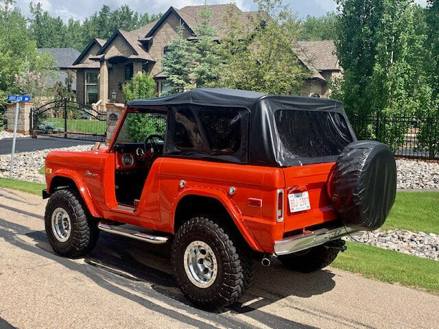 1971 Black Ford Bronco Convertible