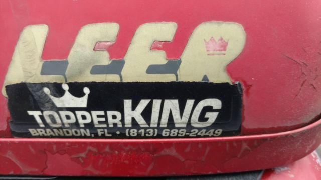 1993 Red Ford F-150 Standard Cab Pickup
