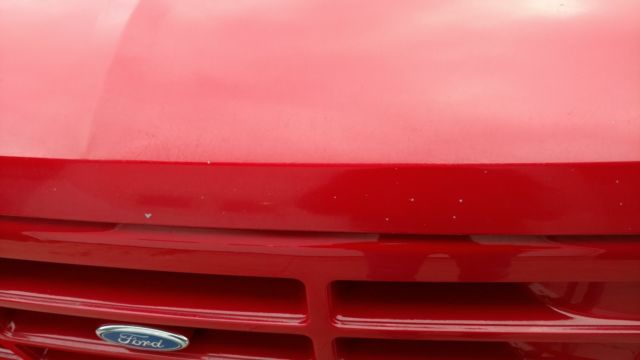 1993 Red Ford F-150 Standard Cab Pickup