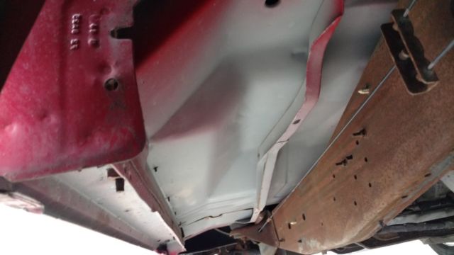 1993 Red Ford F-150 Standard Cab Pickup