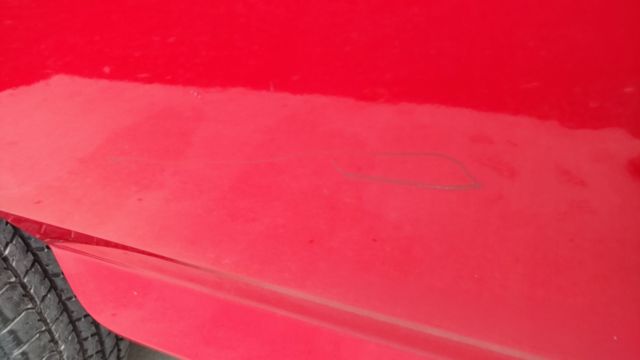 1993 Red Ford F-150 Standard Cab Pickup