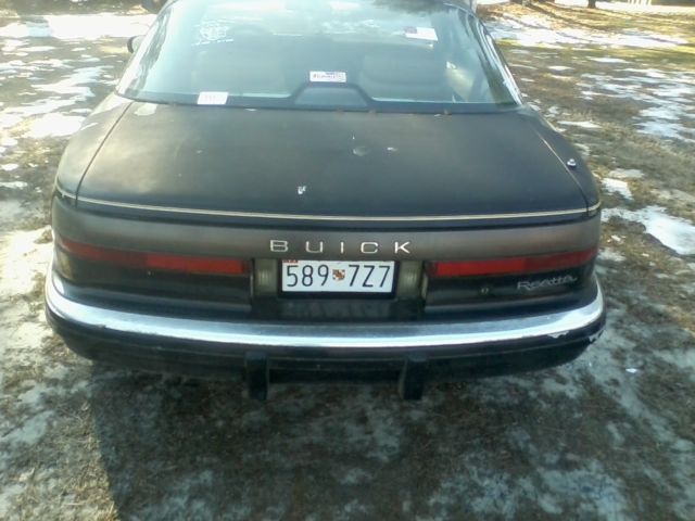 1988 Black Buick Reatta Coupe