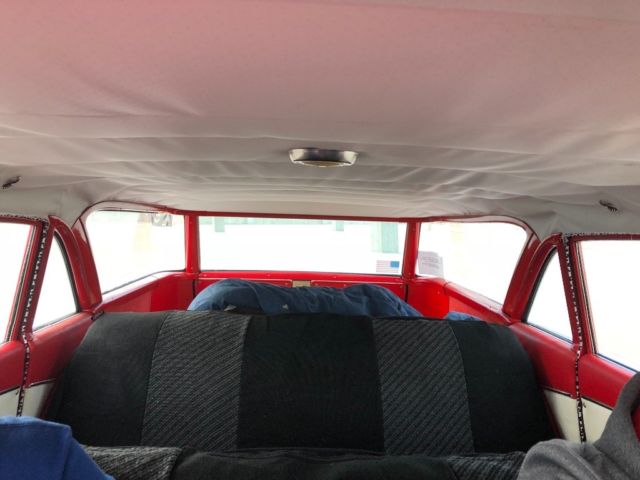 1959 Red Chevrolet Impala Wagon
