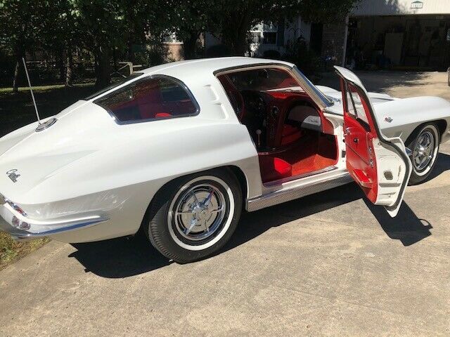 1963 ermine white Chevrolet Corvette Coupe