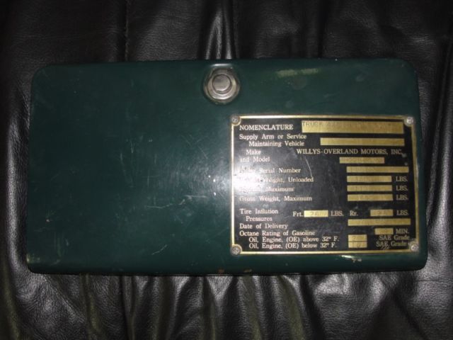 1954 Green Willys Wagon