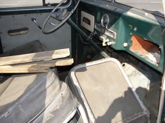 1954 Green Willys Wagon