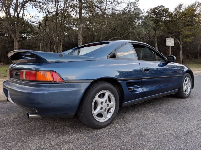 1991 Blue Toyota MR2