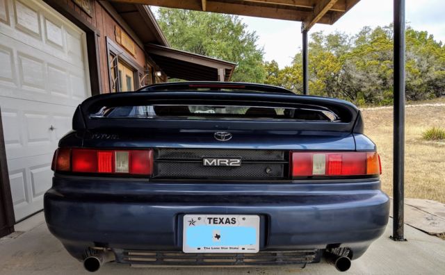 1991 Blue Toyota MR2