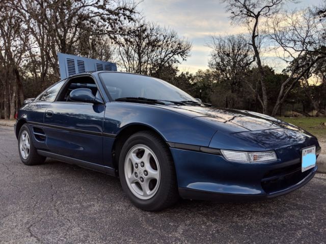 1991 Blue Toyota MR2