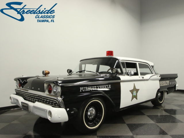 1959 Black Ford Galaxie Sedan