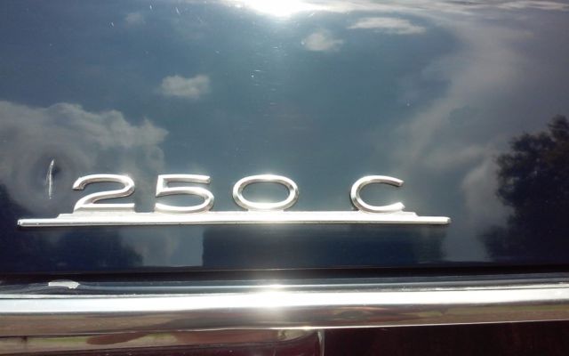 1971 Blue Mercedes-Benz 250c