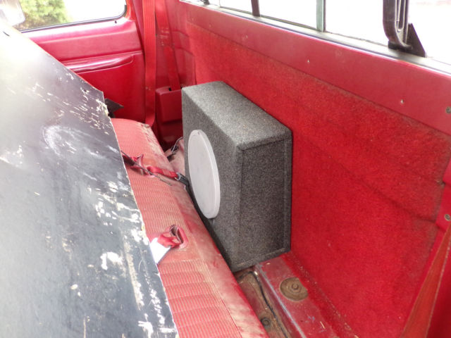 1988 red Ford F-150 Standard Cab Pickup
