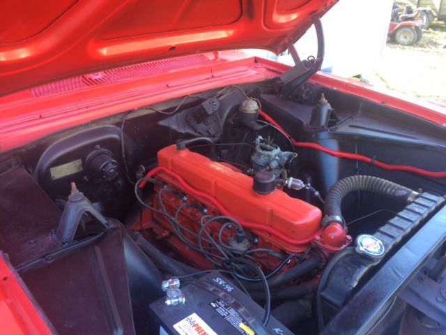1962 red Chevrolet Nova