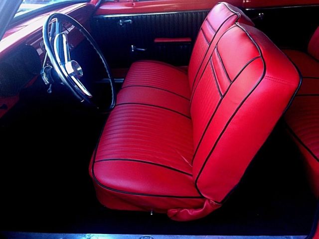 1962 red Chevrolet Nova
