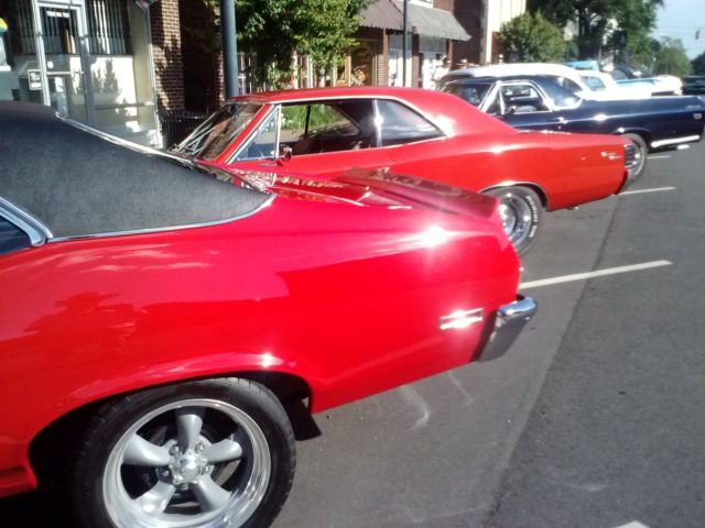 1972 Red Chevrolet Nova