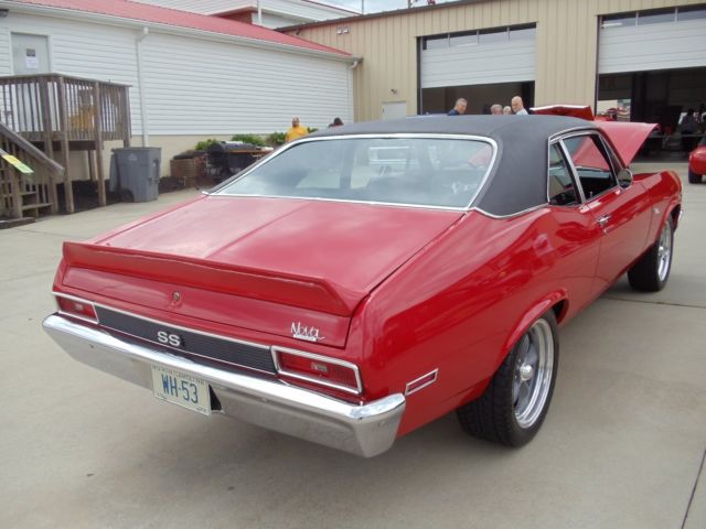 1972 Red Chevrolet Nova
