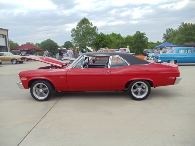 1972 Red Chevrolet Nova
