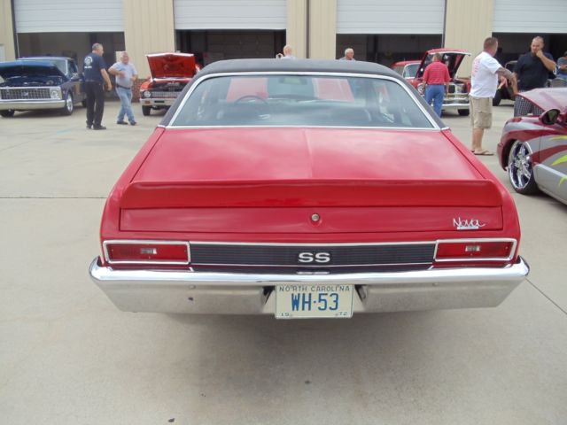1972 Red Chevrolet Nova