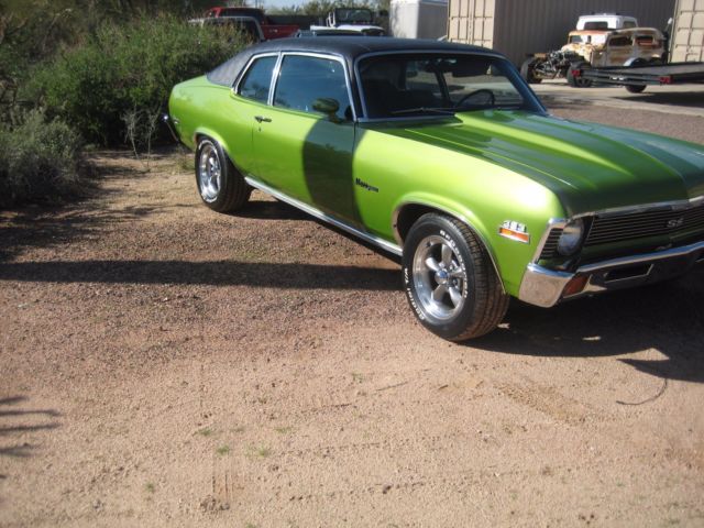 1973 Green Chevrolet Nova