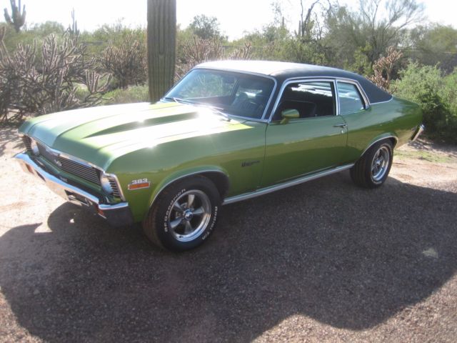 1973 Green Chevrolet Nova