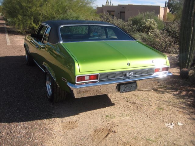 1973 Green Chevrolet Nova