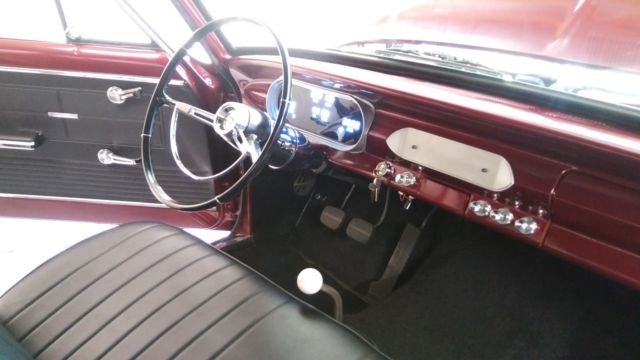 1963 Red Chevrolet Nova Coupe