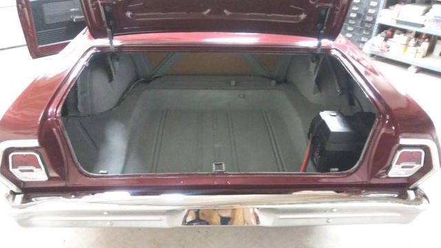 1963 Red Chevrolet Nova Coupe