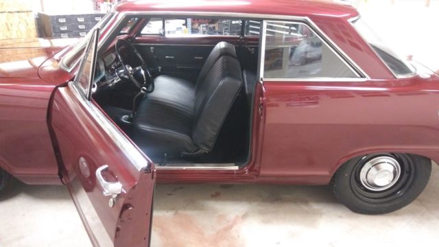 1963 Red Chevrolet Nova Coupe