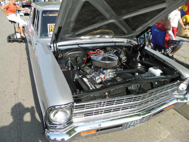 1967 Silver Chevrolet Nova