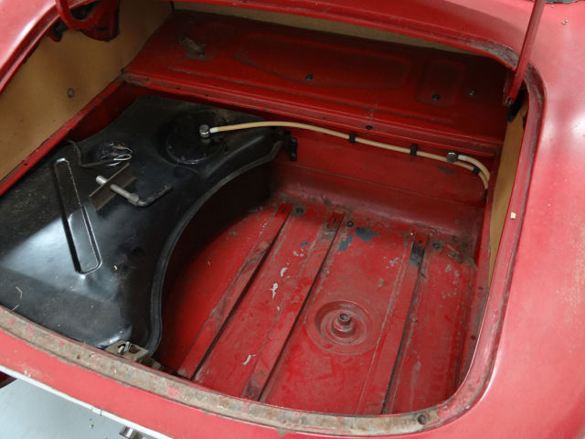 1968 Red Jaguar E-Type Convertible