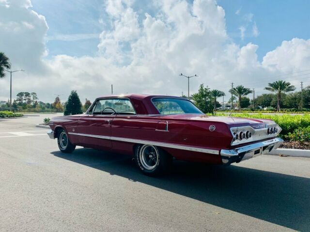 1963 Red Chevrolet Impala --