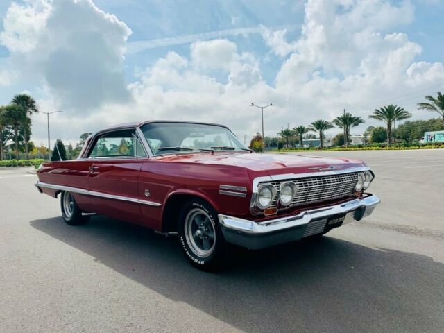 1963 Red Chevrolet Impala --