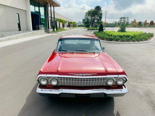 1963 Red Chevrolet Impala --