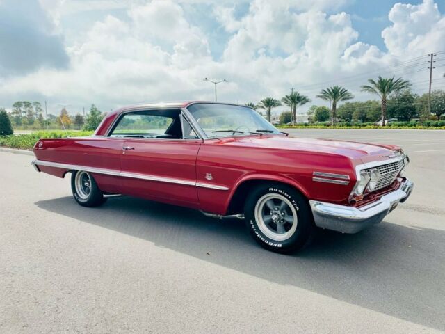 1963 Red Chevrolet Impala --