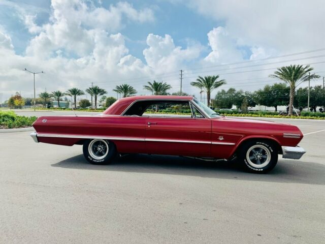 1963 Red Chevrolet Impala --