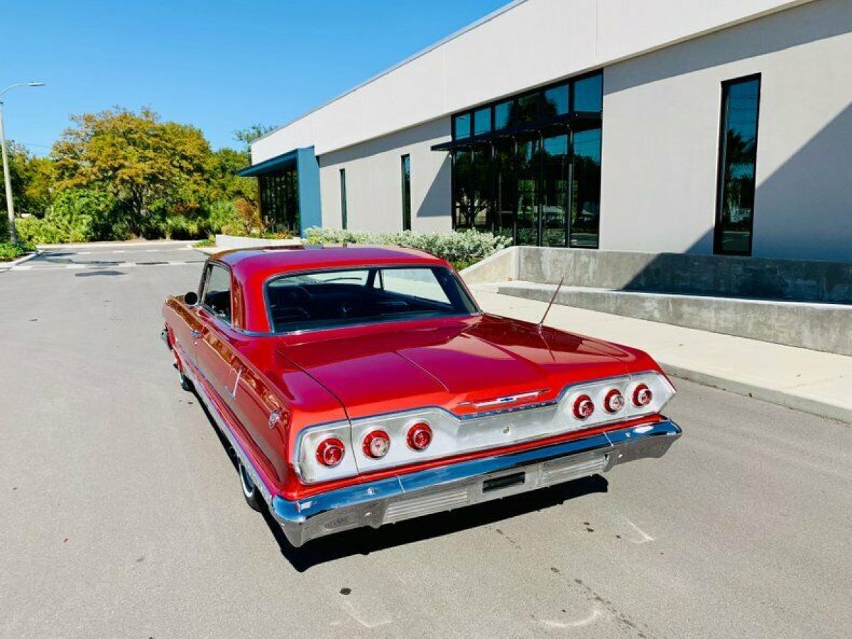 1963 Red Chevrolet Impala --