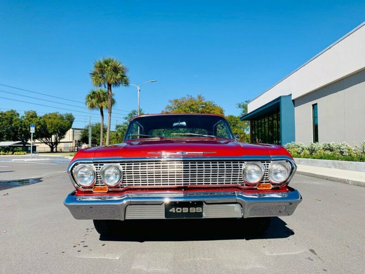 1963 Red Chevrolet Impala --