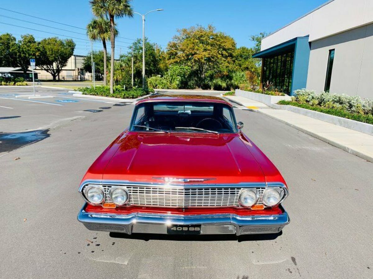 1963 Red Chevrolet Impala --
