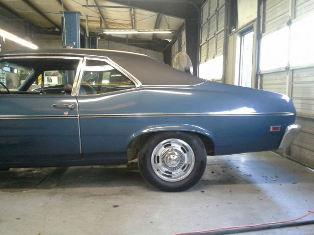 1969 Dusk Blue Chevrolet Nova Coupe