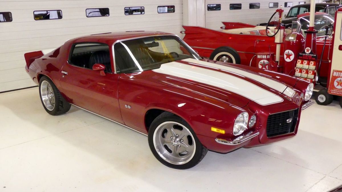 1971 Red Chevrolet Camaro 2 Door Hard Top