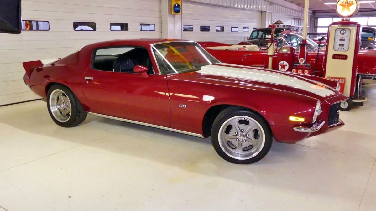 1971 Red Chevrolet Camaro 2 Door Hard Top