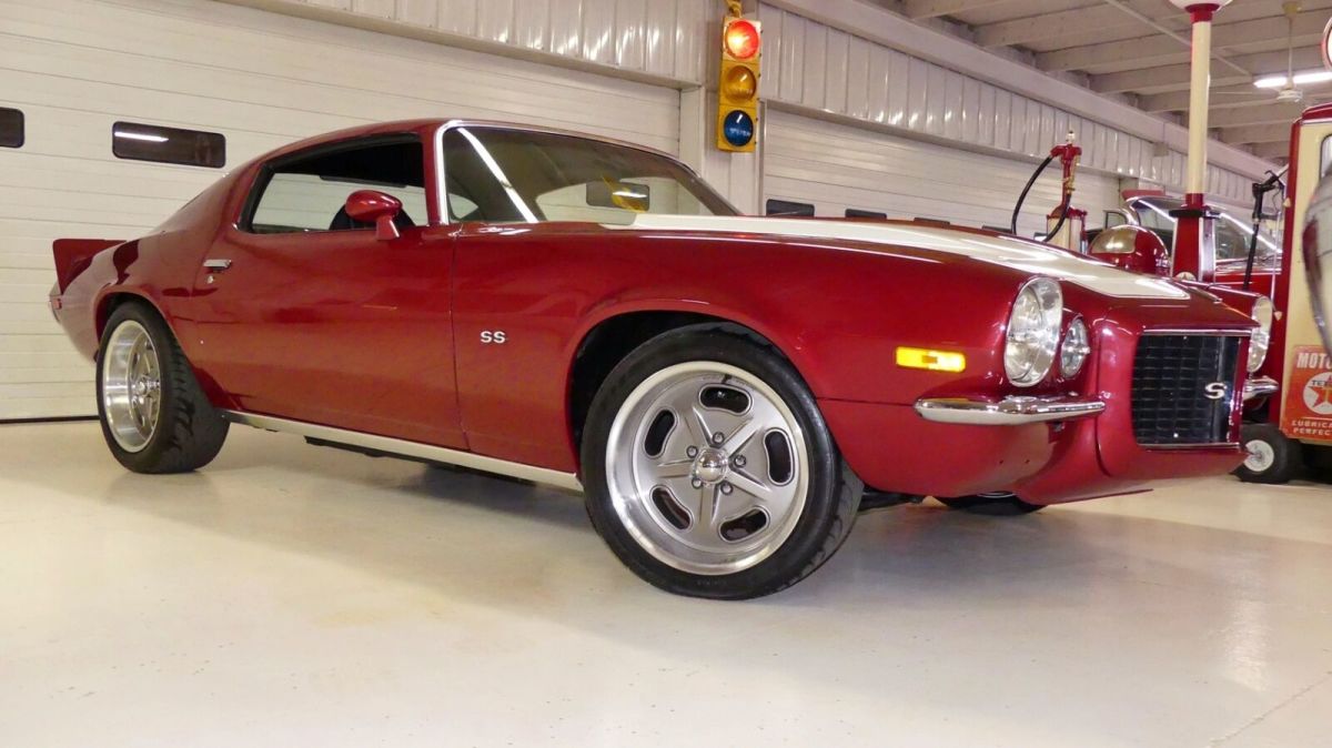 1971 Red Chevrolet Camaro 2 Door Hard Top