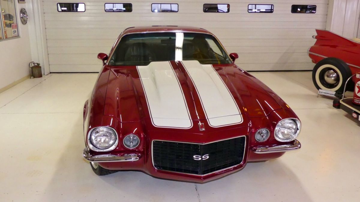 1971 Red Chevrolet Camaro 2 Door Hard Top